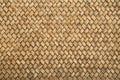 Old bamboo weave texture background Royalty Free Stock Photo