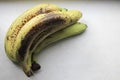Old bananas. Soft and delicious Royalty Free Stock Photo
