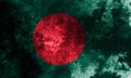 Old Bangladesh grunge background flag