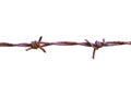old barbed wire Royalty Free Stock Photo