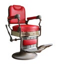 Old barber chair Royalty Free Stock Photo