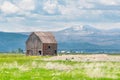 Old Barn in the Cascade Mountains of Oregon Royalty Free Stock Photo