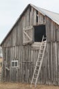 Old barn in disrepair