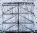 Old barn doors Royalty Free Stock Photo