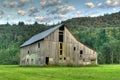 Old Barn Farm HDR Royalty Free Stock Photo