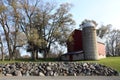 Old barn in Farmington Hills Michigan Royalty Free Stock Photo