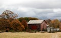 Old Barn in a Field Royalty Free Stock Photo