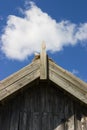 Old barn gable Royalty Free Stock Photo