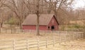 Old Barn House in Rural Tennessee Royalty Free Stock Photo