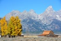 T.A. Moulton Barn in Wyoming Royalty Free Stock Photo