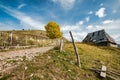 Old barn in Lukomir, last village in Bosnia