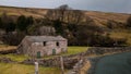 Old Barn near Reeth, Yorkshire Dales Royalty Free Stock Photo