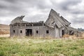 Old Barn Outside Oakesdale Royalty Free Stock Photo