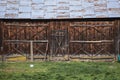 Old barn on a farm in Poland Royalty Free Stock Photo