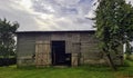 Old barn in Polish village - Choczewo, Pomerania, Poland Royalty Free Stock Photo