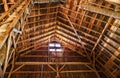 Old Barn Rafters Royalty Free Stock Photo