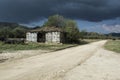 Old barn in SIthonia, Greece