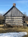 Old Barn standing on farm