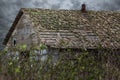 Old Barn Under Stormy Skies Royalty Free Stock Photo