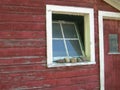 Old barn window Royalty Free Stock Photo