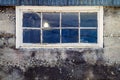 Old barn window Royalty Free Stock Photo