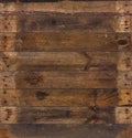 Old barn wood background texture. Vintage weathered rough planks Royalty Free Stock Photo