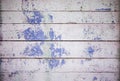 Old barn wood blue plank door draped texture background Royalty Free Stock Photo