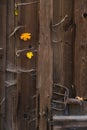 Old barn wooden door Royalty Free Stock Photo