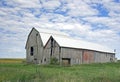 Old Barns New Steel Roof Royalty Free Stock Photo