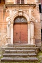 Arpino, Italy - Old Baroque door in Arpino