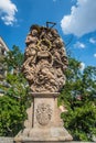 Old baroque sculpture in Klodzko