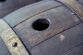 Old Barrel of wine Royalty Free Stock Photo