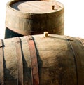 Old barrels Royalty Free Stock Photo