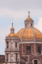 Old Basilica of Our Lady of Guadalupe in Mexico city Royalty Free Stock Photo