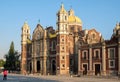 The old Basilica of Our Lady of Guadalupe in Mexico City Royalty Free Stock Photo