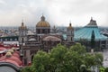 Old  Basilica of Our Lady of Guadalupe in Mexico city Royalty Free Stock Photo