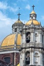 Old  Basilica of Our Lady of Guadalupe in Mexico city Royalty Free Stock Photo