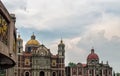 Old Basilica Shrine of Guadalupe Mexico City Royalty Free Stock Photo