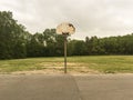 Old Basketball Hoop