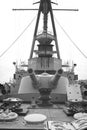 Old Battleship Royalty Free Stock Photo