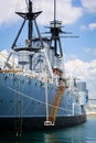 Old Battleship Royalty Free Stock Photo