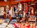 The old Bazaar of Kruje, Albania