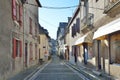 Old Bearn style buildings in the French town