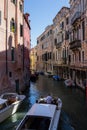 old beautiful architecture of venice summer day