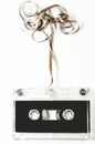 Old and beautiful audio tape Royalty Free Stock Photo