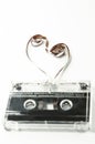 Old and beautiful audio tape Royalty Free Stock Photo