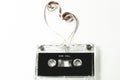 Old and beautiful audio tape Royalty Free Stock Photo