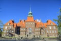 Old beautiful building in Sweden Royalty Free Stock Photo