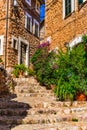 Fornalutx, old mediterranean village on Majorca island, Spain Royalty Free Stock Photo