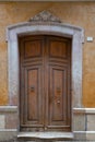 Old and beautiful ornate door